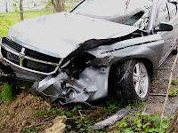 Rental Dodge Avenger breaks down at assisted living home