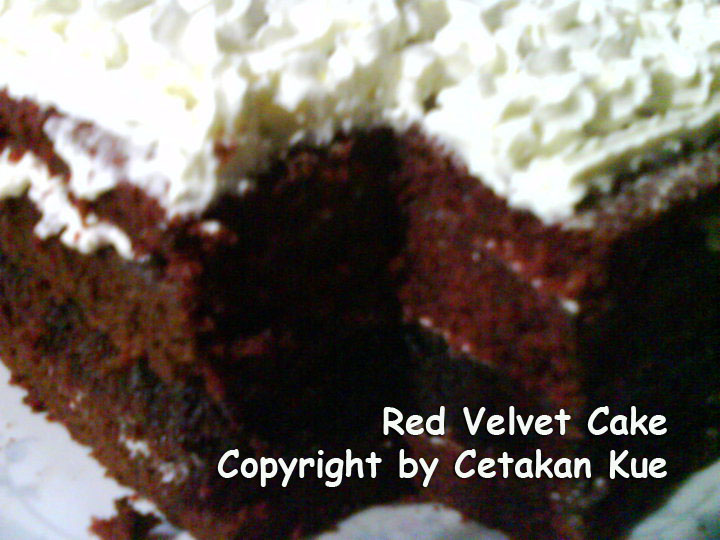 Cetakan kue: Red Velvet Cake