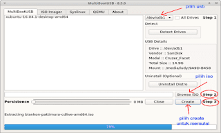 Cara Membuat Banyak Installer GNU/Linux Kedalam USB Menggunakan MultiBootUSB