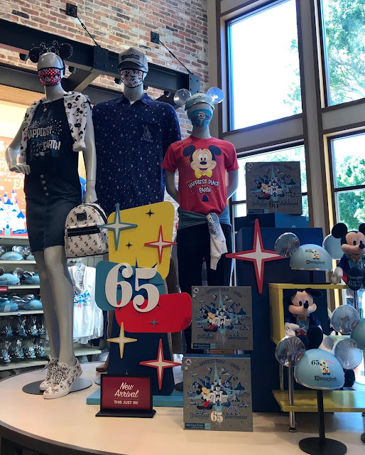 Disneyland Park 65th Anniversary Celebrate 65 Years of MAGIC New Merchandise