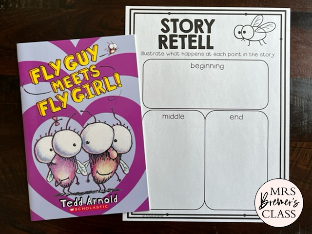 Fly Guy Meets Fly Girl book study activities unit with Common Core aligned literacy companion activities for First Grade and Second Grade