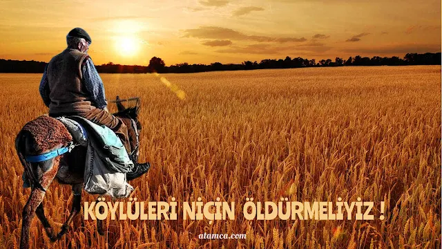 Köylüleri niçin öldürmeliyiz Şükrü Erbaş