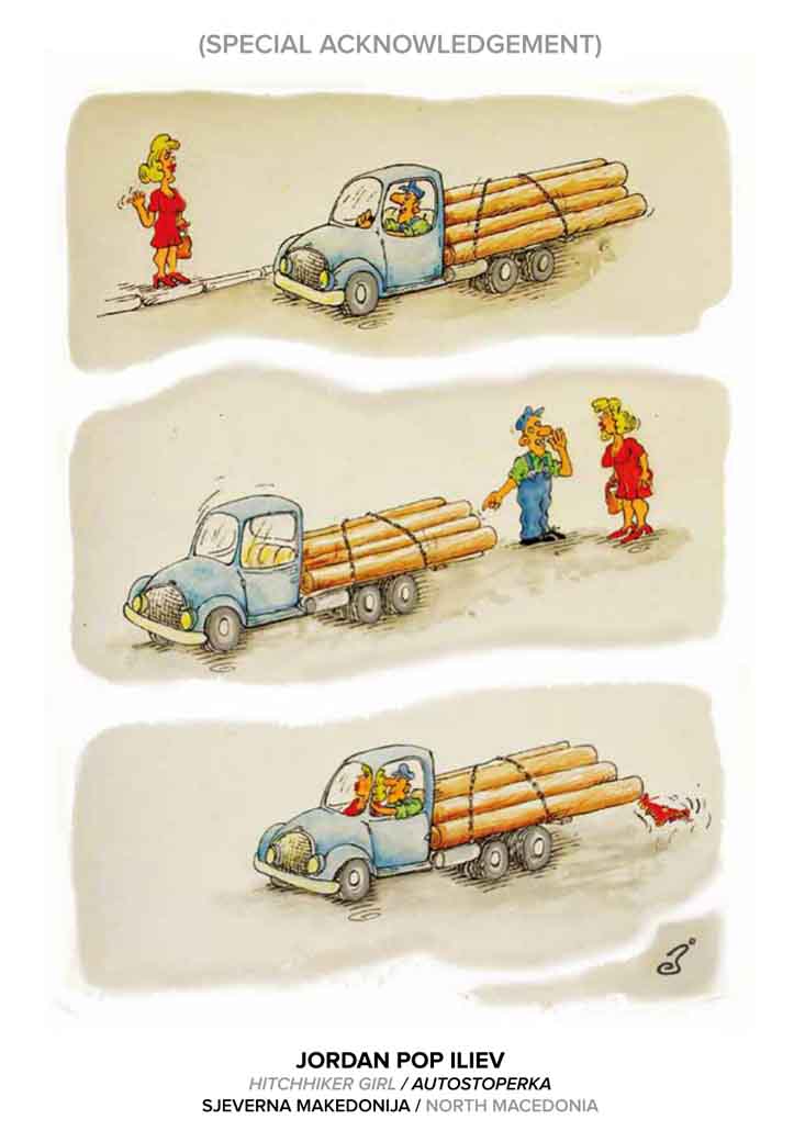 Egypt Cartoon .. Winners of 15th International Salon of Car Caricatures Zagreb