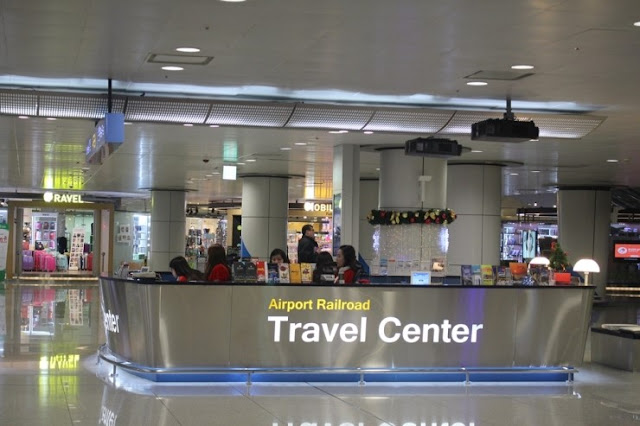 AREX Travel Center in Incheon International Airport