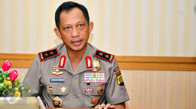 Tito Karnavian Jadi Calon Tunggal Kapolri 