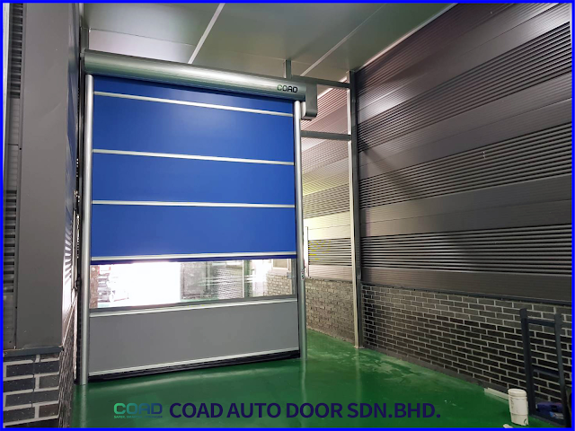 COAD, High Speed Door, INDONESIA, INDUSTRIAL DOOR, JAPAN, KOREA, MALAYSIA, Pintu Berkelajuan Tinggi, pintu pvc, PVC Roller Shutter Door, THAILAND, VIETNAM, シート製高速シャッター