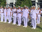 Komandan Lanudal Manado Hadiri Sertijab Lima Jabatan Strategis Jajaran Lantamal VIII