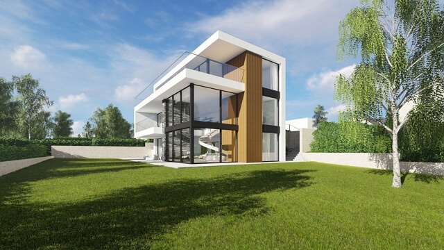 تصاميم فلل مودرن modern villa designs