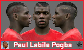 PES 2016 Paul Labile Pogba Face by Ozy_96 PES MOD