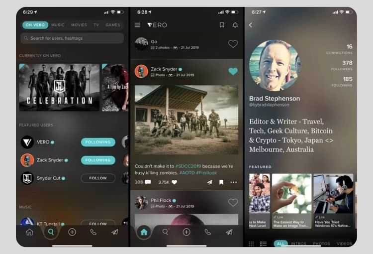 Coolest FB Alternative Social Network: Vero