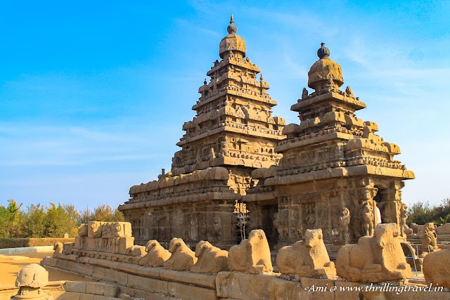 Shore Temple at Mamallapuram - One of the best specimens of Pallava architecture