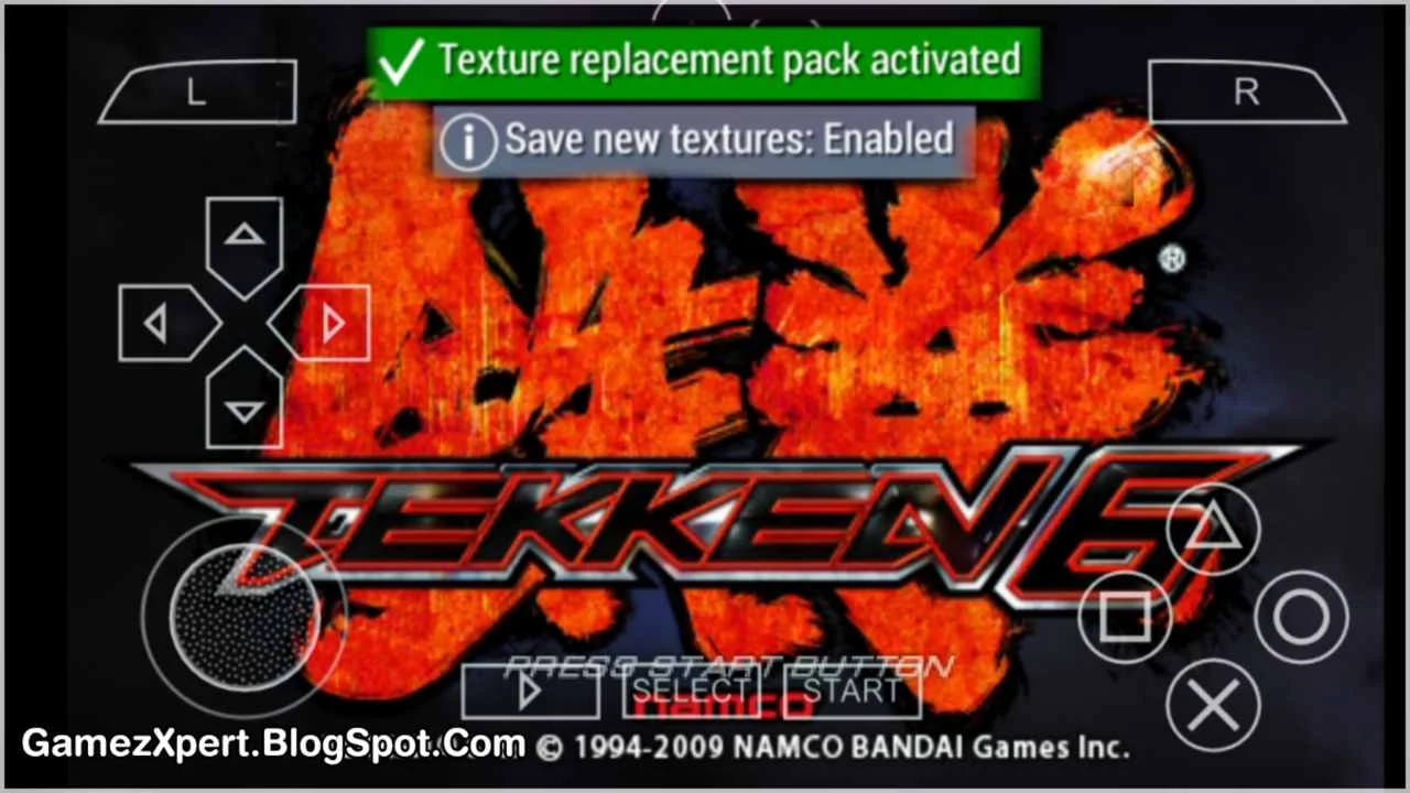 Tekken 7 ModPack for Tekken 6 PPSSPP ISO Highly Compressed With Textures + SaveData 300MB