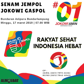 Usai Tur Jalan Tol, Almisbat Ajak Rakyat Senam Jempol Jokowi Gaspol 