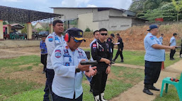 Lapas Singkawang Latihan Menembak Di Brimob Singkawang