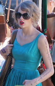 Taylor Swift Tattoos