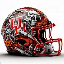 Houston Cougars Halloween Concept Helmets