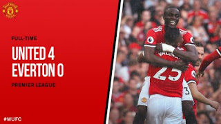 Video Gol Manchester United vs Everton 4-0