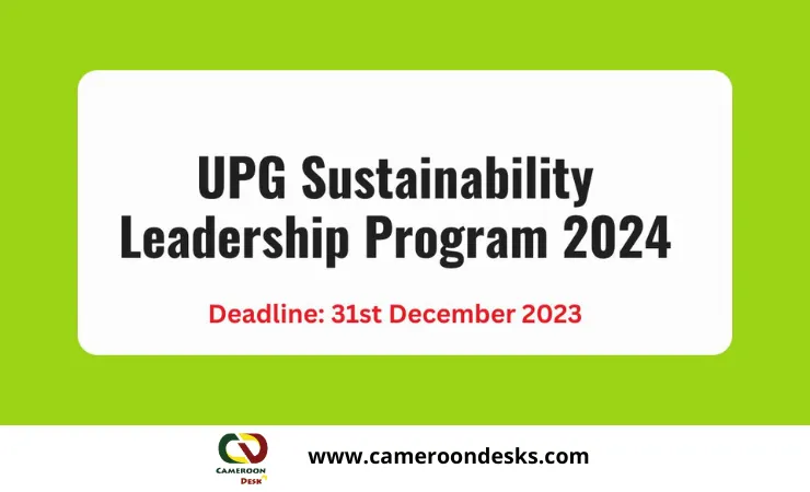 Fully Funded UPG Sustainability Leadership Program 2024 in USA