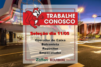 Zaffari realiza seleções para Caixa, Repositores, Empacotador e outros em Porto Alegre