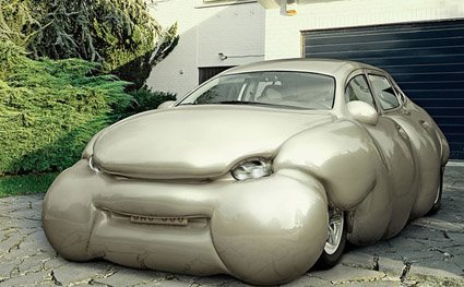 Silver Fat Art Car Central