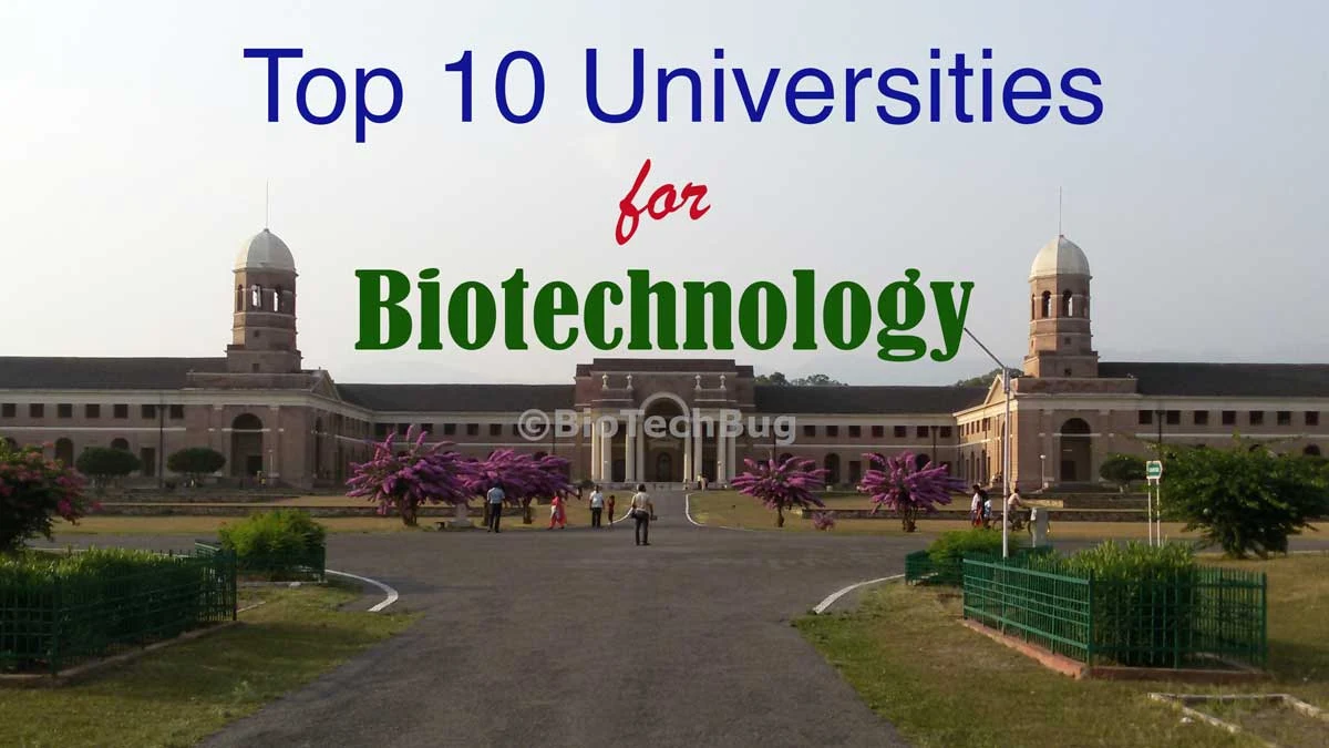 top biotechnology university in india