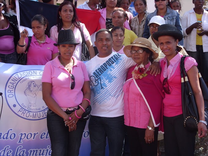 PRO-MUJER REALIZA MARCHA CON MOTIVO DEL DIA INTERNACIONAL DE LA MUJER  EN SAN CRISTOBAL