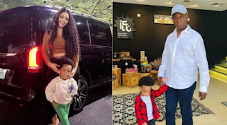 "I’m done with you" ~ Actress Regina Daniels tells her son moon after he chooses her father over her [video]