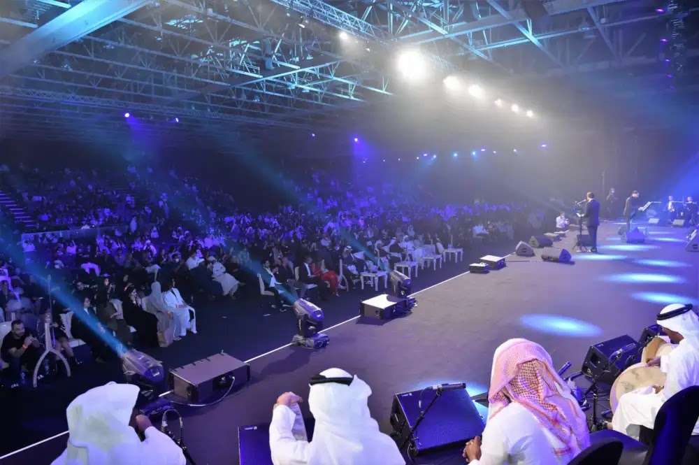 Najwa Karam and Majid Al Mohandes inflame the Dubai Shopping Festival