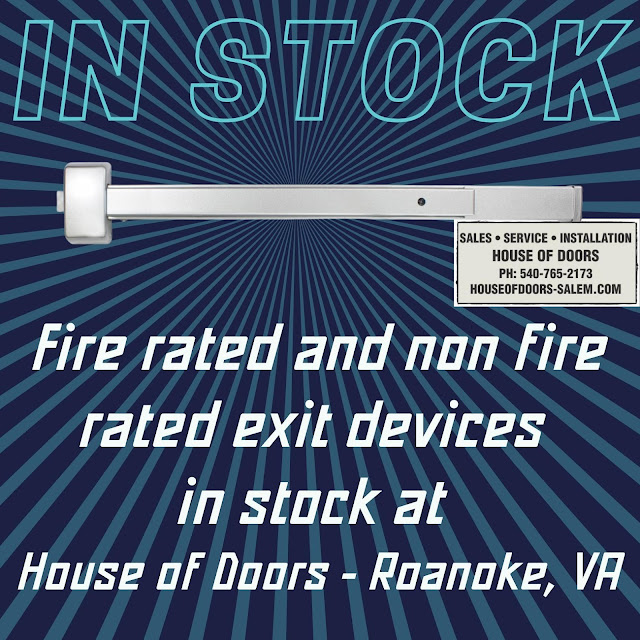 Exit device in stock