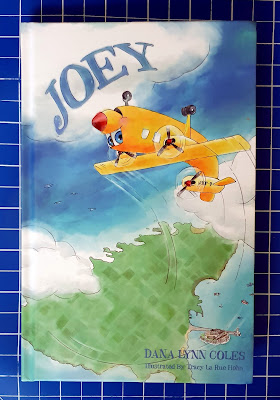 Joey by Dana Lynn Coles guernsey plane story book review cover photo