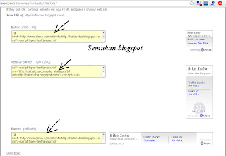  Pada postingan kali ini aku akan shere mengenai page rank alexa yaitu Membuat Widgate Rank Alexa Di Blog