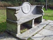 Wilberforce bench, at Wilberforce Oak