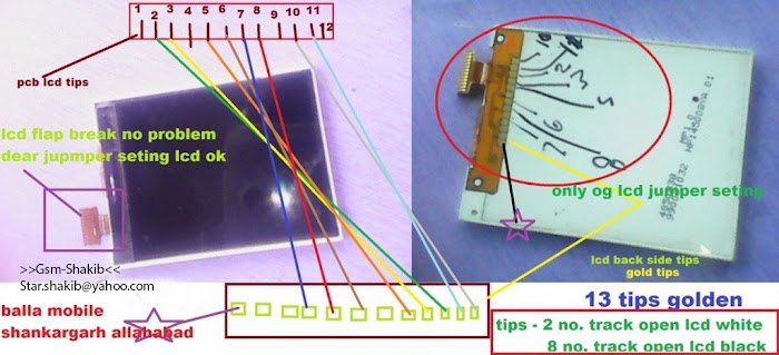 Nokia 114 Lcd White Problem Jumper Solution Tested Track