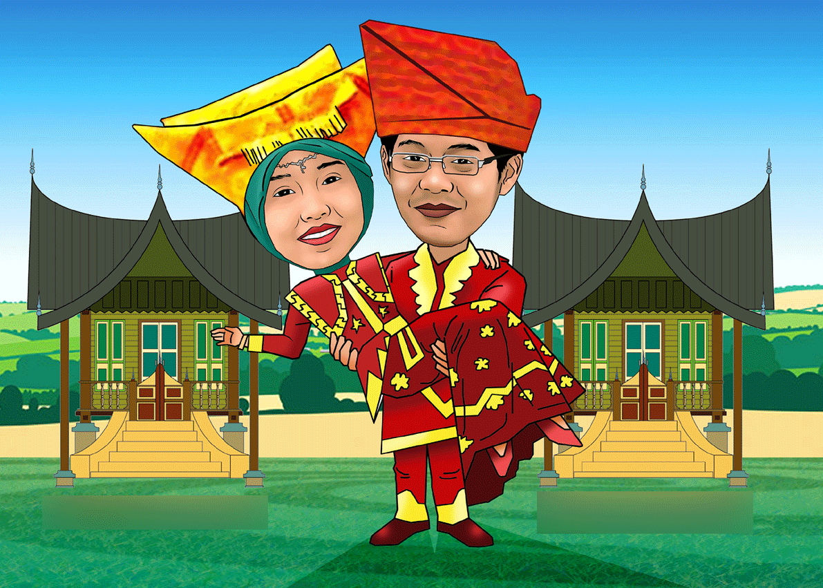 Kumpulan Gambar Karikatur Pakaian Adat Lampung | Puzzze