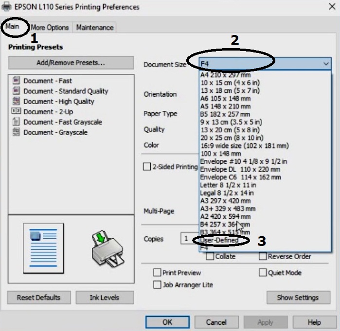 Cara Setting Ukuran Kertas di Semua Printer Agar Tidak 