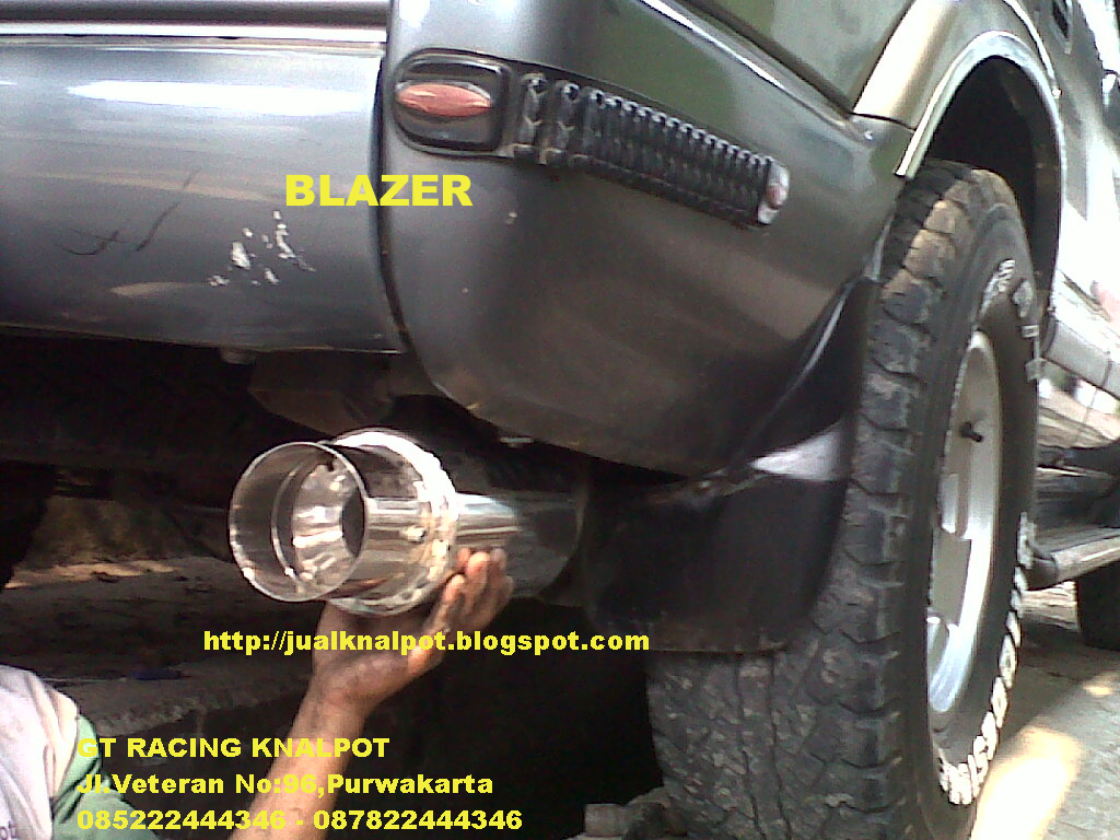 MODIFIKASI KNALPOT RACING Knalpot Racing Opel Blazer