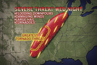 RIESGO DE TORNADOS EN TEXAS, OKLAHOMA, KANZAS Y MISOURI, 18 de ABRIL DE 2013