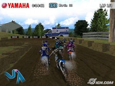 Yamaha Supercross game footage 2