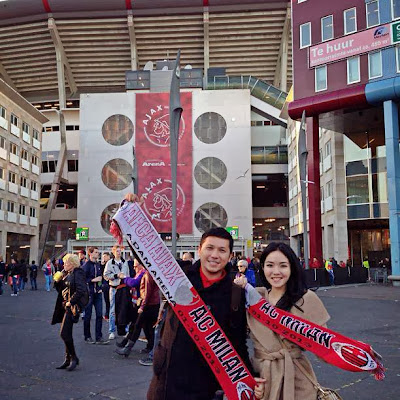 Kemesraan Gading dan Gisel Saat Berbulan Madu di Amsterdam