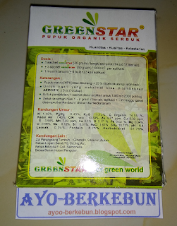 fungsi pupuk greenstar