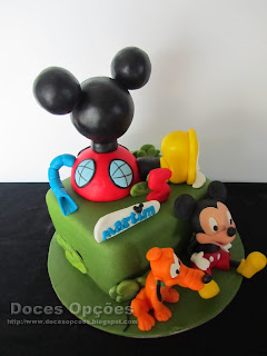 homemade cake mickey