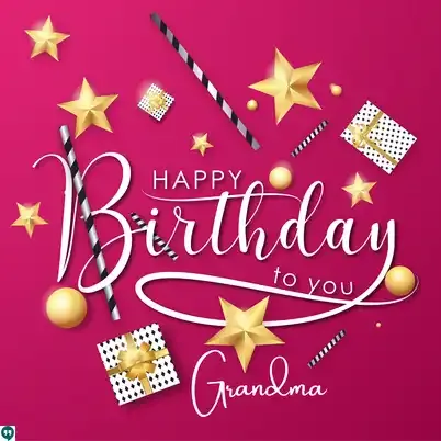 happy birthday grandma hd background wallpaper