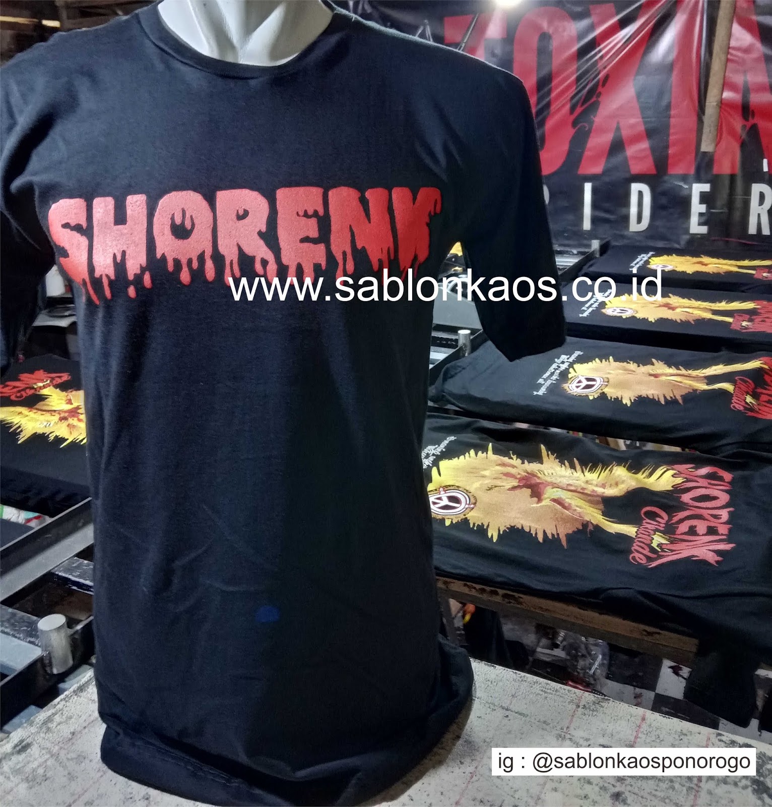 DESAIN KAOS SH PSHT TERATE SHORENK Sablon Kaos