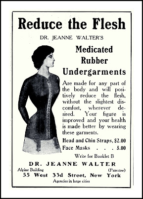 Dr Jeanne Walter's Medicated Rubber Undergarments  - 1909