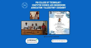 Valedictory Ceremony at PSG College of Technology – April 2025