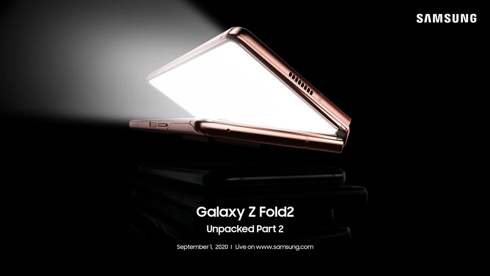 ▲ Galaxy Z Fold2 Unpacked Part 2 invitation