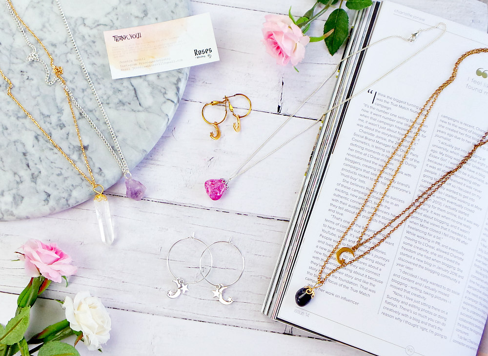 Roses + Whiskey jewellery