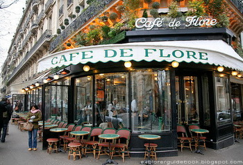 Stylish Classic Cafe de Flore Paris