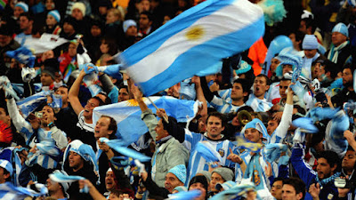 Pendukung Argentina berduyun-duyun ke Qatar untuk menyaksikan final Piala Dunia