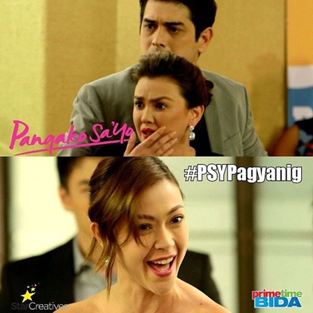 Amor and Claudia slapping scene in Pangako Sa 'Yo